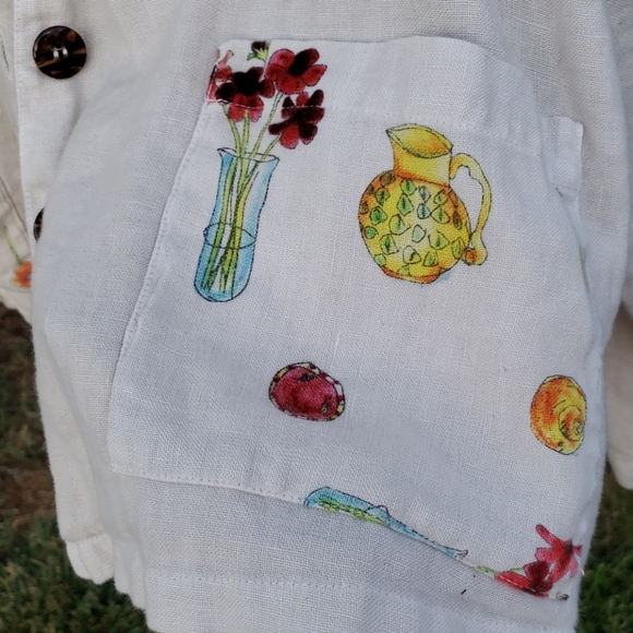 Kiko linen jacket - Picture 2 of 5